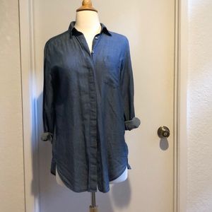 Long sleeves Blue Shirt